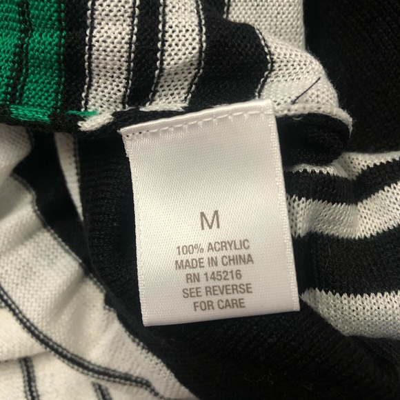 Dress barn ROZ & ALI flyaway Sweater cardigan Sz M - Picture 10 of 11